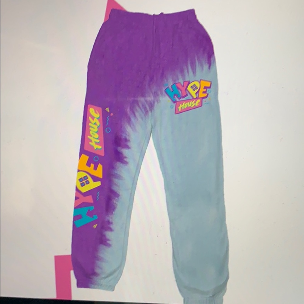 HypeHouse 90s dyed sweatpants